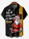 Men's Christmas Funny Graphic Short Sleeve Hawaiian Shirt